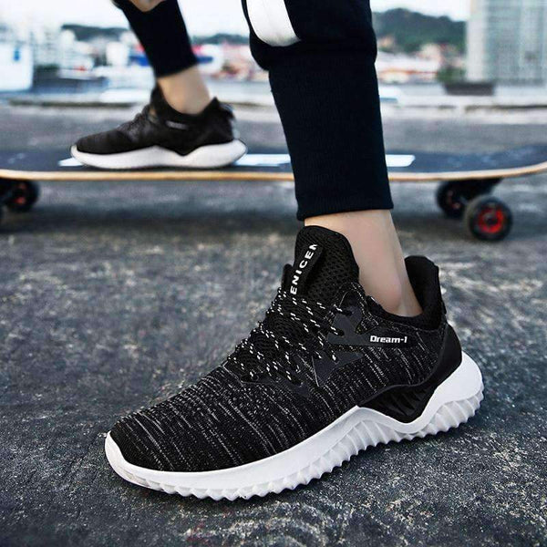 Planet Gates 2018 Hot Sale Four Seasons Running Shoes Men Lace-up Athletic Trainers Zapatillas Sports Male Shoes Outdoor Walking Sneakers