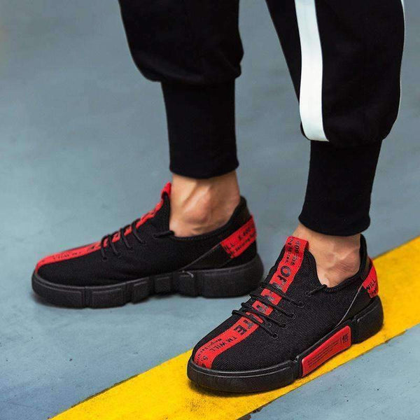 Planet Gates 2018 Hot Sale Men Vulcanize Shoes for Spring Autumn Air Mesh Light Soft High Style Solid Colors Mens Trainers Chaussure Homme