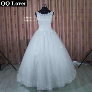 Planet Gates 2018 Lace Ball Gown Wedding Dress Free Shipping Cheap Vestido De Noiva