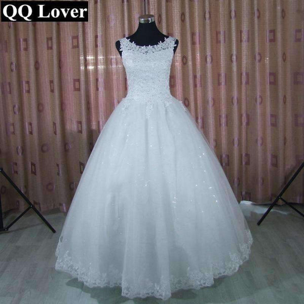 Planet Gates 2018 Lace Ball Gown Wedding Dress Free Shipping Cheap Vestido De Noiva