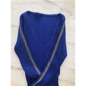 Planet Gates 2018 ladies dresses Autumn winter short dress jumper Casual stripe sweater knitted bodycon dress Women elegant pullover Vestidos