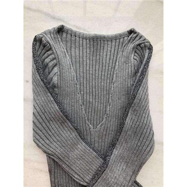 Planet Gates 2018 ladies dresses Autumn winter short dress jumper Casual stripe sweater knitted bodycon dress Women elegant pullover Vestidos