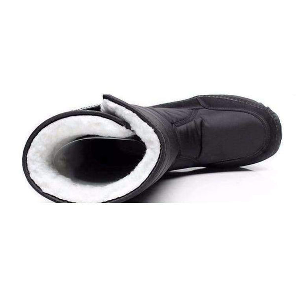 Planet Gates 2018 Men Boots platform snow boots for men thick plush waterproof slip-resistant winter shoes Plus size 36 - 47