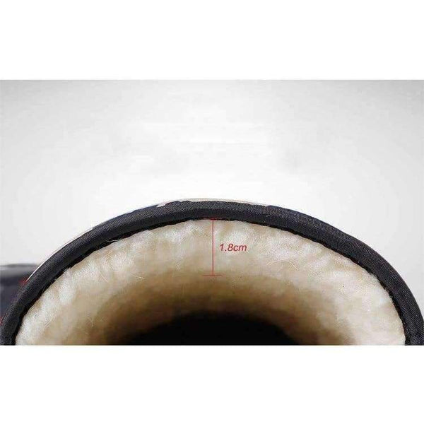 Planet Gates 2018 Men Boots platform snow boots for men thick plush waterproof slip-resistant winter shoes Plus size 36 - 47