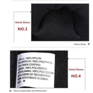 Planet Gates 2018 New Brand Winter Men's Gloves Winter -30 Warm Gloves All-Weather Windproof Waterproof Gloves Free Shipping