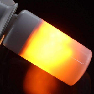 Planet Gates 2018 NEW E27 E14 B22 Led Flame Lamps LED Flame Effect Light Bulb 85~265V Flickering Emulation Fire Lights 5W 66LEDS 9W 99LEDS