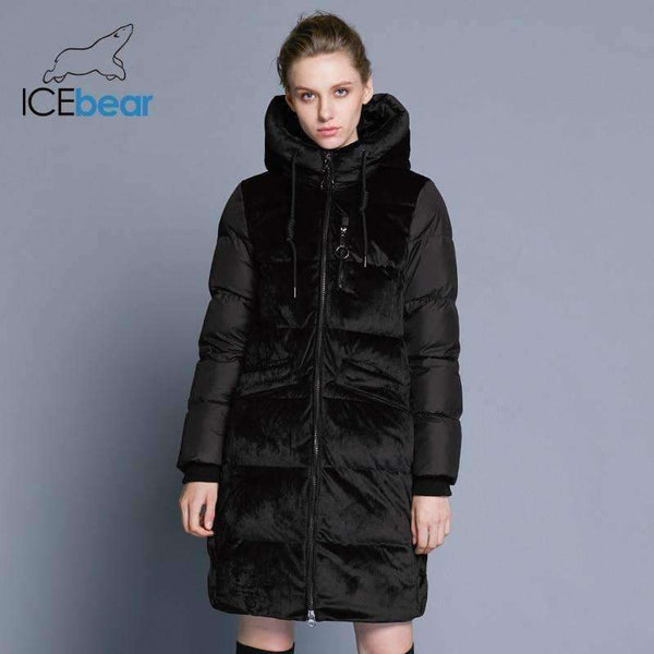 Planet Gates 2018 New high quality winter velvet jacket thick warm women's parka clothing fashion casual women's brand coat GWD18080