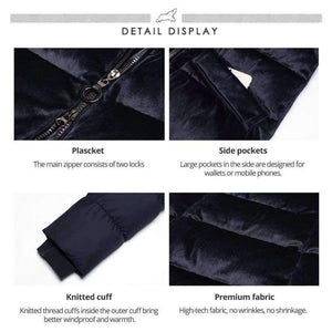 Planet Gates 2018 New high quality winter velvet jacket thick warm women's parka clothing fashion casual women's brand coat GWD18080