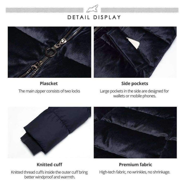 Planet Gates 2018 New high quality winter velvet jacket thick warm women's parka clothing fashion casual women's brand coat GWD18080