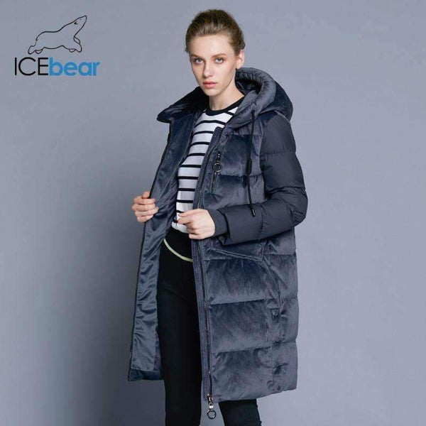 Planet Gates 2018 New high quality winter velvet jacket thick warm women's parka clothing fashion casual women's brand coat GWD18080