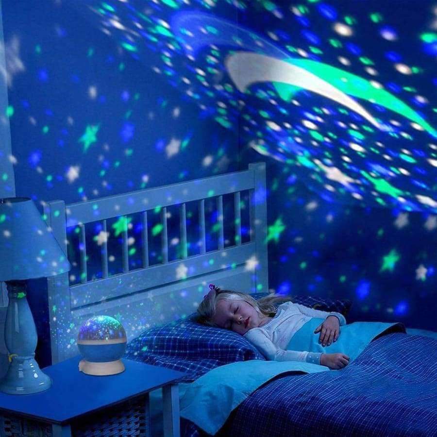 Planet Gates 2018 New Stars Starry Sky LED Night Light Projector Moon Novelty Table Night Lamp Battery USB Night Light For Children
