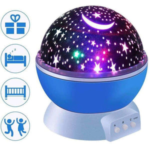 Planet Gates 2018 New Stars Starry Sky LED Night Light Projector Moon Novelty Table Night Lamp Battery USB Night Light For Children
