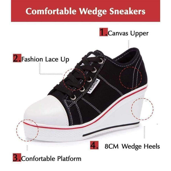 Planet Gates 2018 new Women Vulcanize Shoes Platform Breathable Canvas Shoes Woman Wedge Sneakers Casual Fashion Candy Color Students