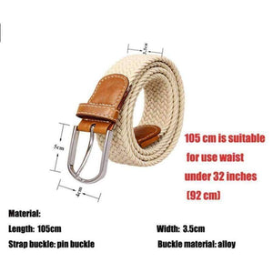 Planet Gates 2018 off white Waist Belt Canvas Stretch Braided Elastic Stretch Woven Leather Belt Hot Metal Stretch Belt For Men and woman B15