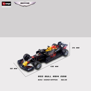 Planet Gates 2018-RB14-33 1:43 Diecast Alloy Model Car F1 Team Racing Formula Cars Static Simulation Toy Aston Martin RB15#33 Collection