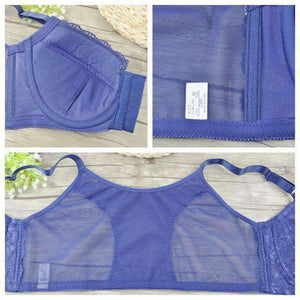 Planet Gates 2018 Sexy Lingeries Women bras plus size 110DEF large cups breathable vest front fastener lace women's underwear