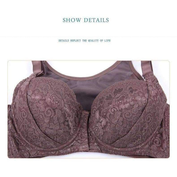 Planet Gates 2018 Sexy Lingeries Women bras plus size 110DEF large cups breathable vest front fastener lace women's underwear