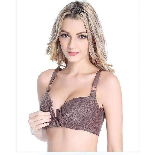 Planet Gates 2018 Sexy Lingeries Women bras plus size 110DEF large cups breathable vest front fastener lace women's underwear