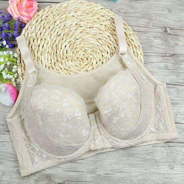 Planet Gates 2018 Sexy Lingeries Women bras plus size 110DEF large cups breathable vest front fastener lace women's underwear
