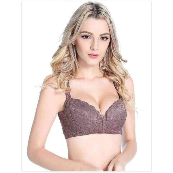 Planet Gates 2018 Sexy Lingeries Women bras plus size 110DEF large cups breathable vest front fastener lace women's underwear