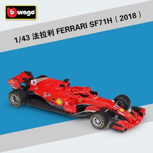 Planet Gates 2018 SF71H NO.5 1:43 Scale RB15 RB16 W10 Motor Racing Diecast Metal Car Model For Collection Friend Gift