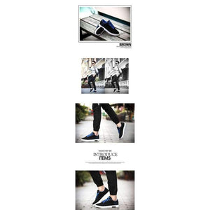 Planet Gates 2018 Spring And Autumn New Breathable Anti-Skid Men'S Vulcanized shoes Fashion British Low Tie To Help Fight Men'S Shoes