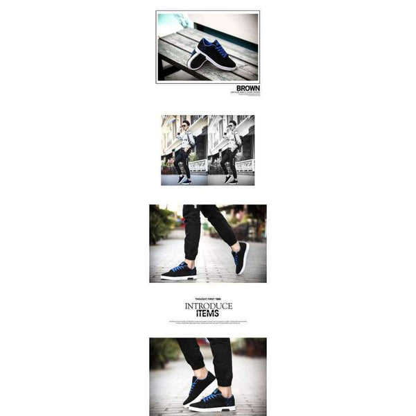 Planet Gates 2018 Spring And Autumn New Breathable Anti-Skid Men'S Vulcanized shoes Fashion British Low Tie To Help Fight Men'S Shoes