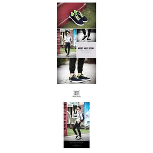 Planet Gates 2018 Spring And Autumn New Breathable Anti-Skid Men'S Vulcanized shoes Fashion British Low Tie To Help Fight Men'S Shoes