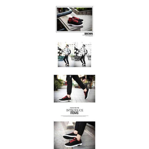 Planet Gates 2018 Spring And Autumn New Breathable Anti-Skid Men'S Vulcanized shoes Fashion British Low Tie To Help Fight Men'S Shoes