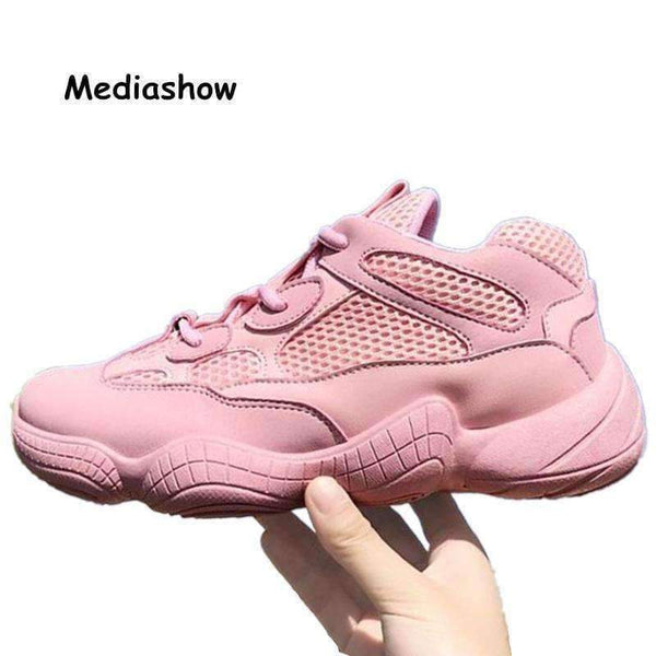 Planet Gates 2018 Spring New Designer Wedges Pink Platform Sneakers Women Vulcanize Shoes Tenis Feminino Casual Female Shoes Woman