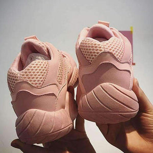 Planet Gates 2018 Spring New Designer Wedges Pink Platform Sneakers Women Vulcanize Shoes Tenis Feminino Casual Female Shoes Woman