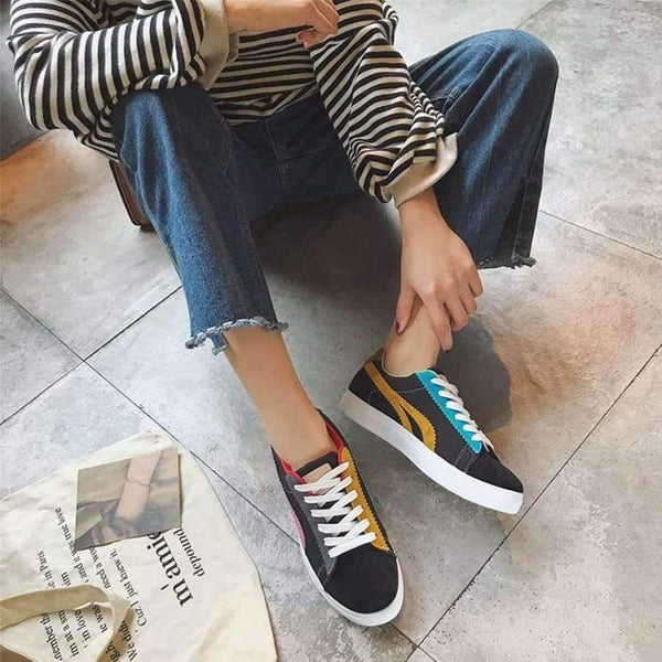 Planet Gates 2018 Summer Cute Cat Casual Sneaker Fashion Canvas Women Vulcanize Shoes Comfortable Lace Up Ladies Vulcanize Shoes