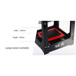 Planet Gates 2018 Upgrade NEJE 1000mW cnc crouter cnc laser cutter mini cnc engraving machine DIY Print laser engraver High Speed Ad Baffles