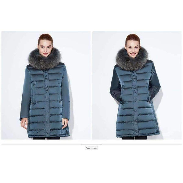 Planet Gates 2018 winter jacket Fashionable women thick Long Coat Warm Jackets Hood Adjustable Waist solid slim Cotton Padded