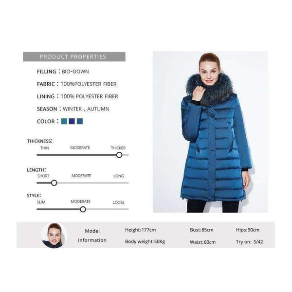 Planet Gates 2018 winter jacket Fashionable women thick Long Coat Warm Jackets Hood Adjustable Waist solid slim Cotton Padded