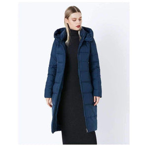 Planet Gates 2018 Winter New Collection Bio Fluff Hooded Women's Winter Coat Parkas European Style Warm Stylish Winter Jacket