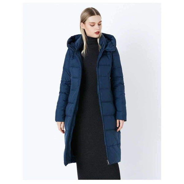 Planet Gates 2018 Winter New Collection Bio Fluff Hooded Women's Winter Coat Parkas European Style Warm Stylish Winter Jacket