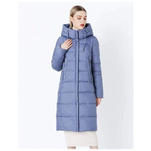 Planet Gates 2018 Winter New Collection Bio Fluff Hooded Women's Winter Coat Parkas European Style Warm Stylish Winter Jacket