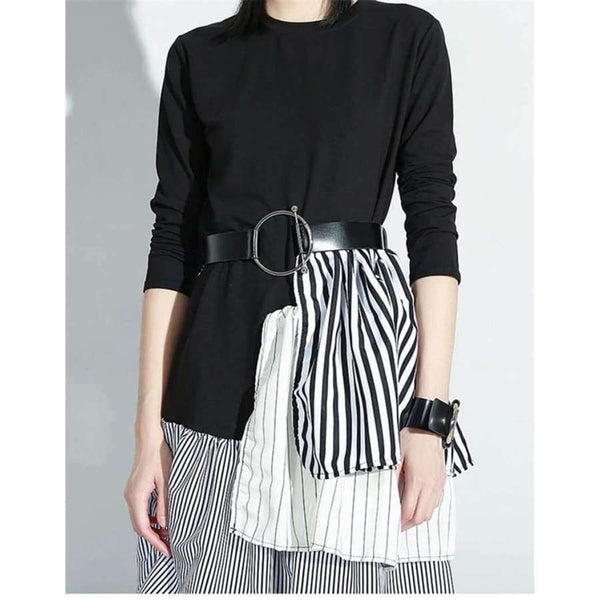 Planet Gates 2018 Women European Style Cowhide Wide Belt Fashion Grand Circle Buckle Female Genuine Leather Coat Skirt Decoration Belts