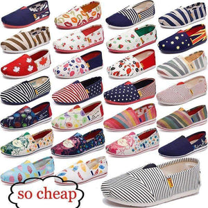 Planet Gates 2018 Women's fashion Flat shoes Lazy's espadrilles Women's canvas shoes girl loafers espadrilles Women Flats shoes size 35-44