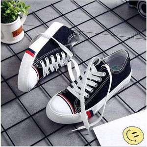 Planet Gates 2018 Women's Vulcanized Shoes Female Low Canvas Shoes Women Fashion Breathable White Cloth Casual Solid Woman Footwear Casual