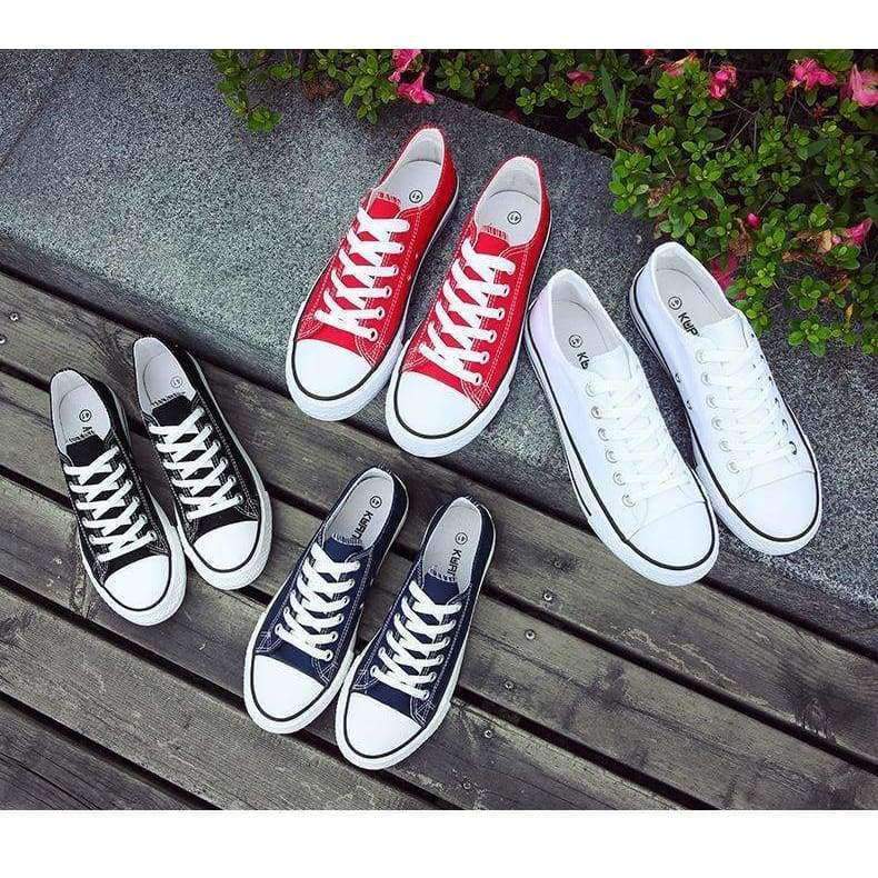 Planet Gates 2018Women Canvas Shoes Fashion Solid Color Women Vulcanized Shoes Lace-up Casual White Couple Shoes Woman Sneakers