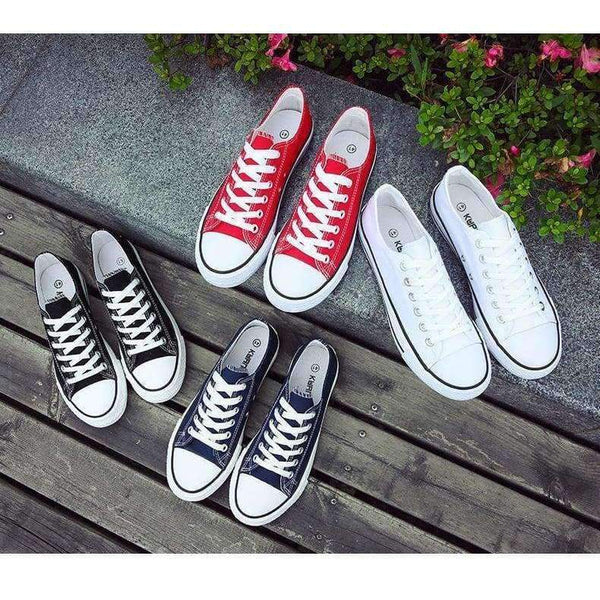 Planet Gates 2018Women Canvas Shoes Fashion Solid Color Women Vulcanized Shoes Lace-up Casual White Couple Shoes Woman Sneakers