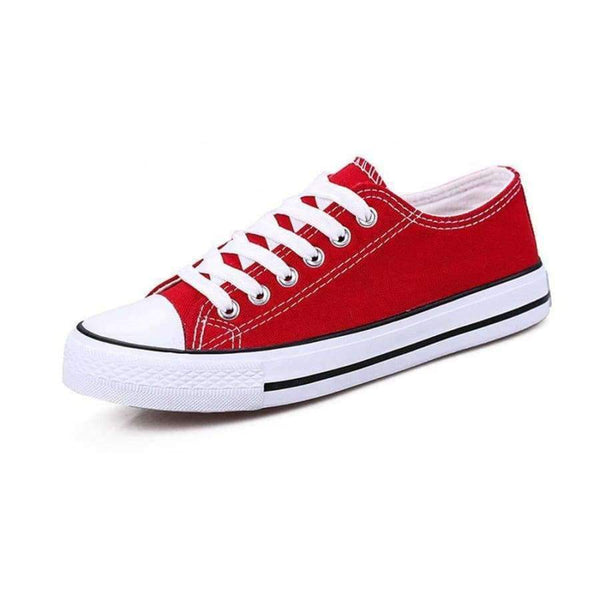 Planet Gates 2018Women Canvas Shoes Fashion Solid Color Women Vulcanized Shoes Lace-up Casual White Couple Shoes Woman Sneakers