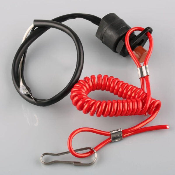Planet Gates 2019 New Components Replacement Kill Stop Switch Parts Safety tether Lanyard Pipe Accessories For Yamaha Outboard Engine