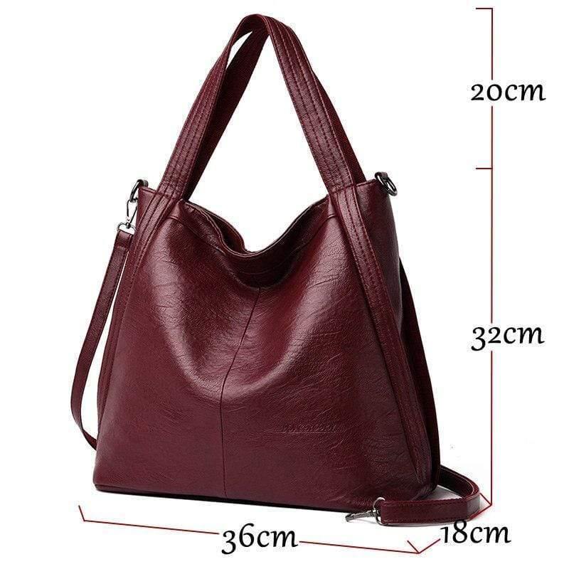2019 New Vintage Leather luxury handbags women bags designer bags famous brand women bags Large Capacity Tote Bags for women sac
