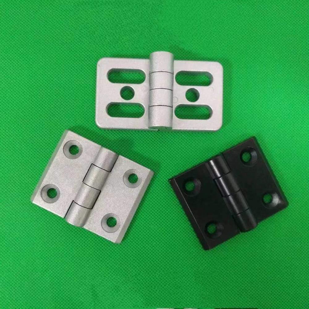 2020 3030 3040 4040 Metal Hinge Zinc Alloy Hinge Finished Aluminum Hinge Door Hinge  Connector Black Or Sliver Color
