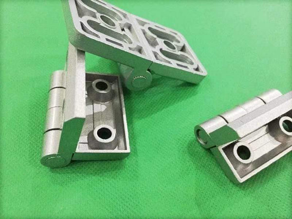 2020 3030 3040 4040 Metal Hinge Zinc Alloy Hinge Finished Aluminum Hinge Door Hinge  Connector Black Or Sliver Color