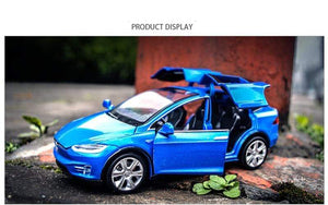 Planet Gates 2020 New 1:32 Tesla MODEL X Alloy Car Model Diecasts & Toy Vehicles Toy Cars  Kid Toys For Children Gifts Boy Toy