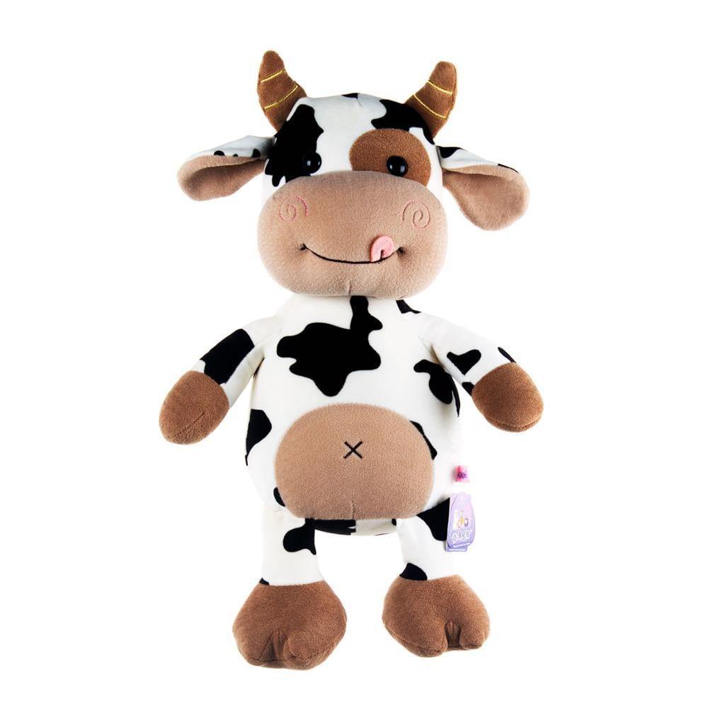 2020 New Cute Animal Cartoon Cows Stuffed Plush Toy Kawaii Cattle Comfortable Soft Toy Children Birthday Present Christmas Gift